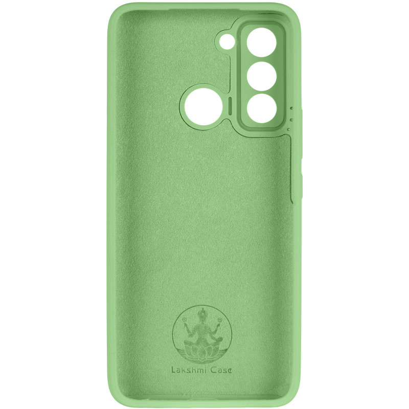 Фото Чехол Silicone Cover Lakshmi Full Camera (AAA) для TECNO Pop 5 LTE (Мятный / Mint) в магазине vchehle.ua