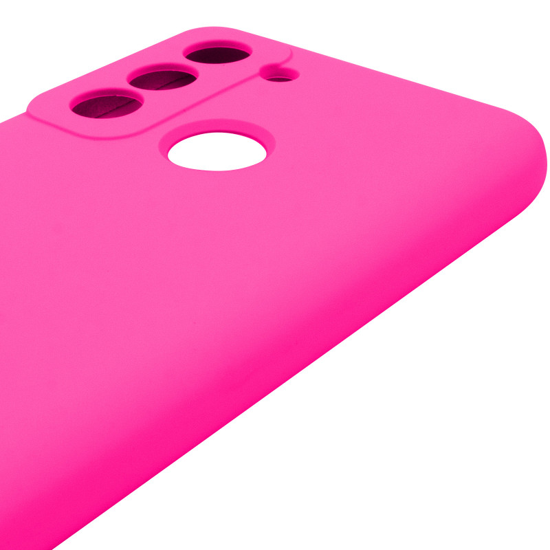 Чехол Silicone Cover Lakshmi Full Camera (AAA) для TECNO Pop 5 LTE (Розовый / Barbie pink) в магазине vchehle.ua