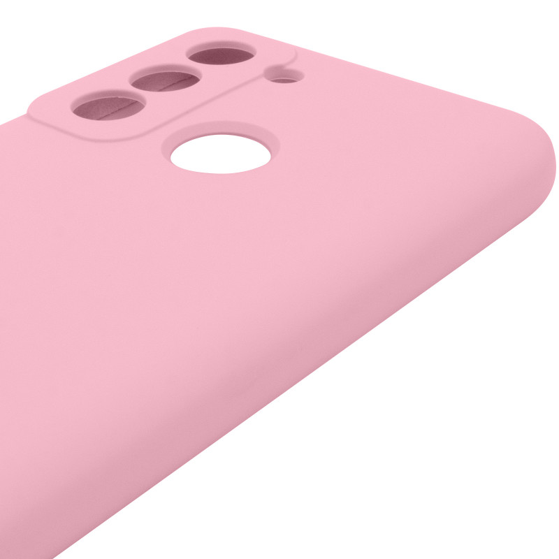 Чехол Silicone Cover Lakshmi Full Camera (AAA) для TECNO Pop 5 LTE (Розовый / Light pink) в магазине vchehle.ua