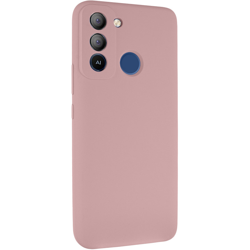 Чехол Silicone Cover Lakshmi Full Camera (AAA) для TECNO Pop 5 LTE (Розовый / Pink Sand)