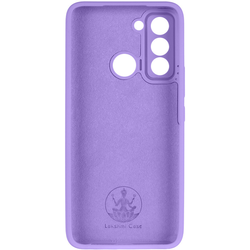 Фото Чехол Silicone Cover Lakshmi Full Camera (AAA) для TECNO Pop 5 LTE (Сиреневый / Dasheen) в магазине vchehle.ua