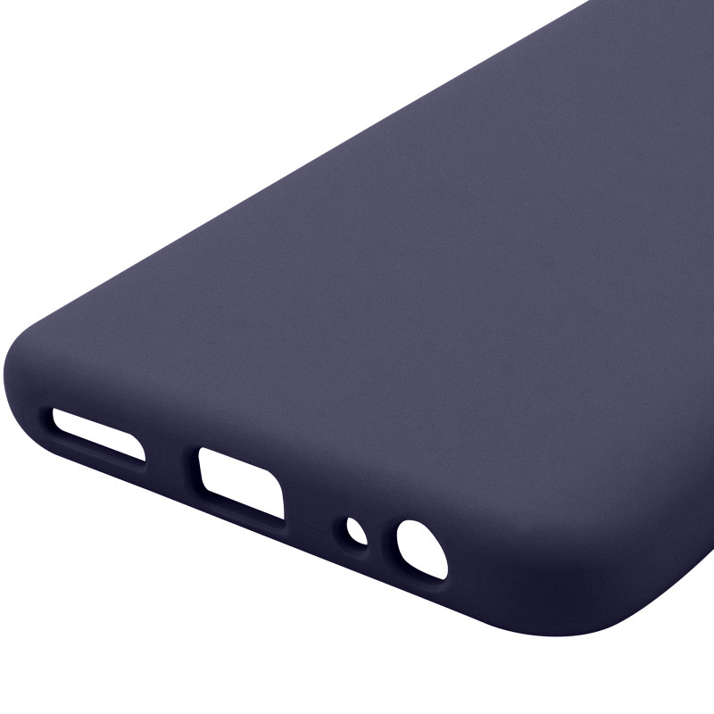Купить Чехол Silicone Cover Lakshmi Full Camera (AAA) для TECNO Pop 5 LTE (Темно-синий / Midnight blue) на vchehle.ua
