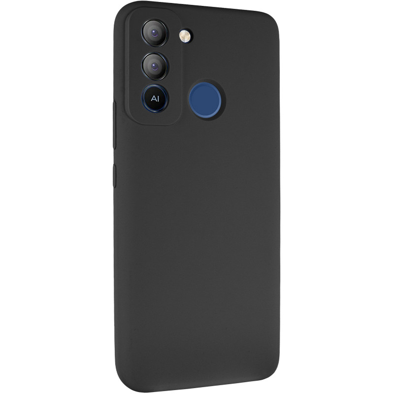 Чехол Silicone Cover Lakshmi Full Camera (AAA) для TECNO Pop 5 LTE (Черный / Black)