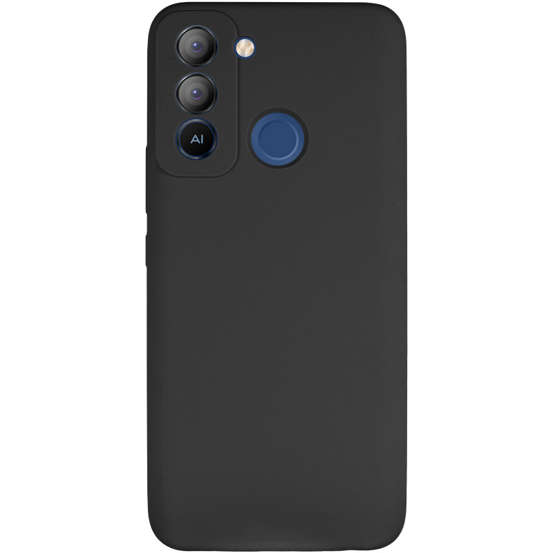 Фото Чехол Silicone Cover Lakshmi Full Camera (AAA) для TECNO Pop 5 LTE (Черный / Black) на vchehle.ua
