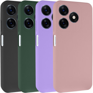 Чехол Silicone Cover Lakshmi Full Camera (AAA) для TECNO Spark 10