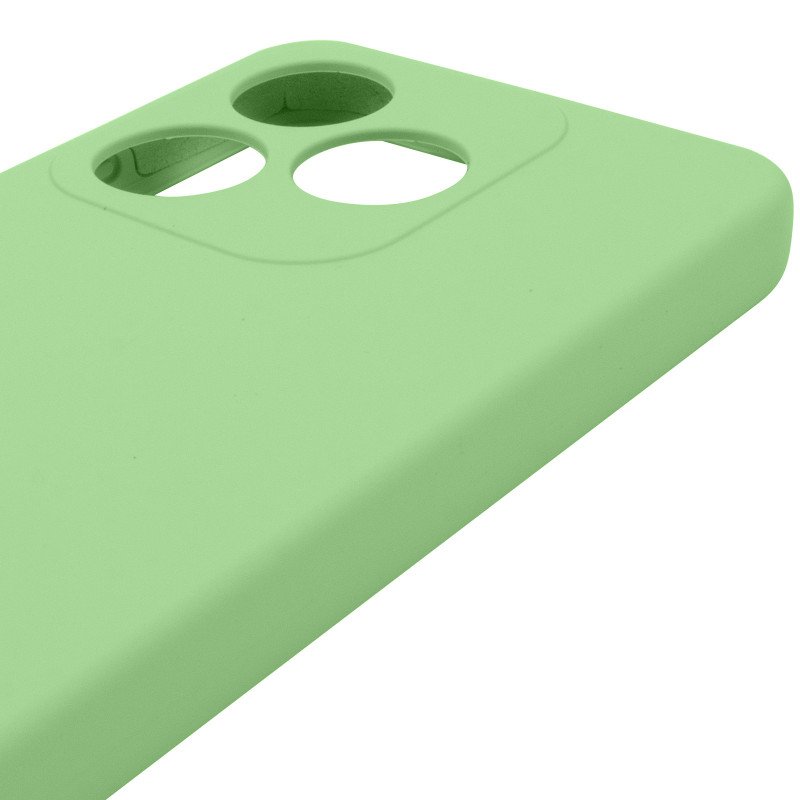 Чехол Silicone Cover Lakshmi Full Camera (AAA) для TECNO Spark 10 (Мятный / Mint) в магазине vchehle.ua