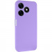 Чехол Silicone Cover Lakshmi Full Camera (AAA) для TECNO Spark 10 (Сиреневый / Dasheen)
