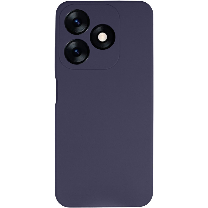 Фото Чехол Silicone Cover Lakshmi Full Camera (AAA) для TECNO Spark 10 (Темно-синий / Midnight blue) на vchehle.ua
