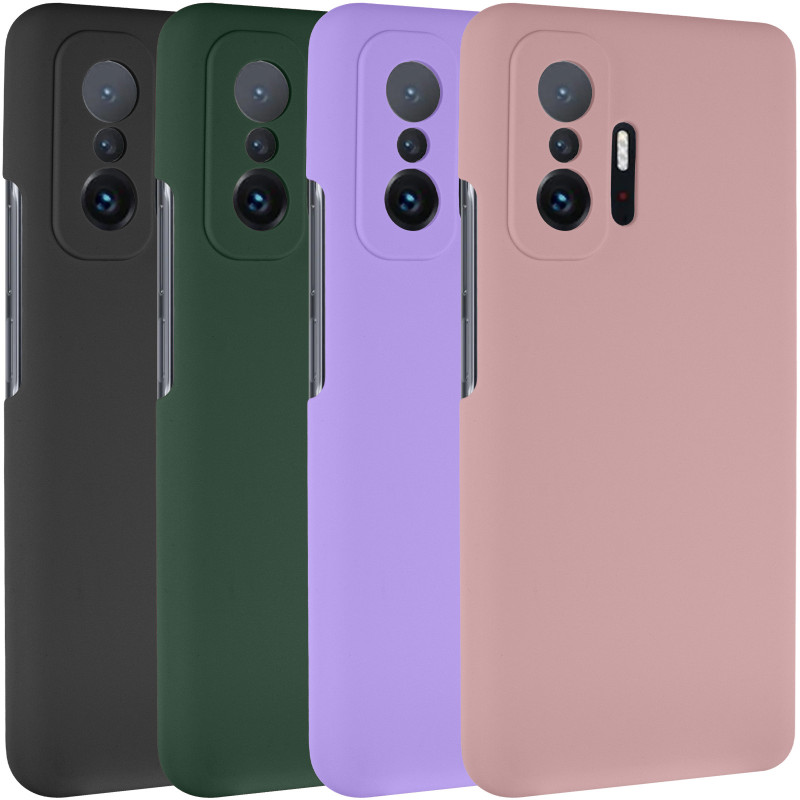 Чохол Silicone Cover Lakshmi Full Camera (AAA) на Xiaomi 11T / 11T Pro