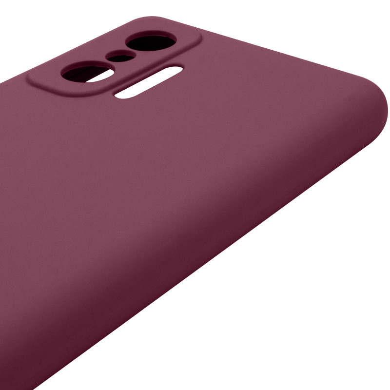 Чохол Silicone Cover Lakshmi Full Camera (AAA) на Xiaomi 11T / 11T Pro (Бордовий / Plum) в магазині vchehle.ua