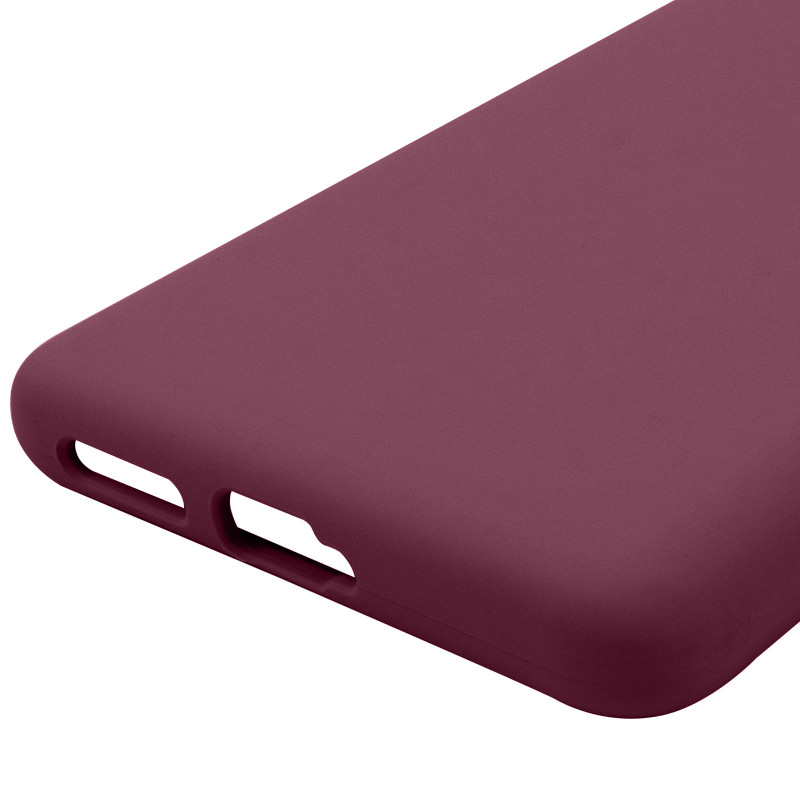 Купити Чохол Silicone Cover Lakshmi Full Camera (AAA) на Xiaomi 11T / 11T Pro (Бордовий / Plum) на vchehle.ua