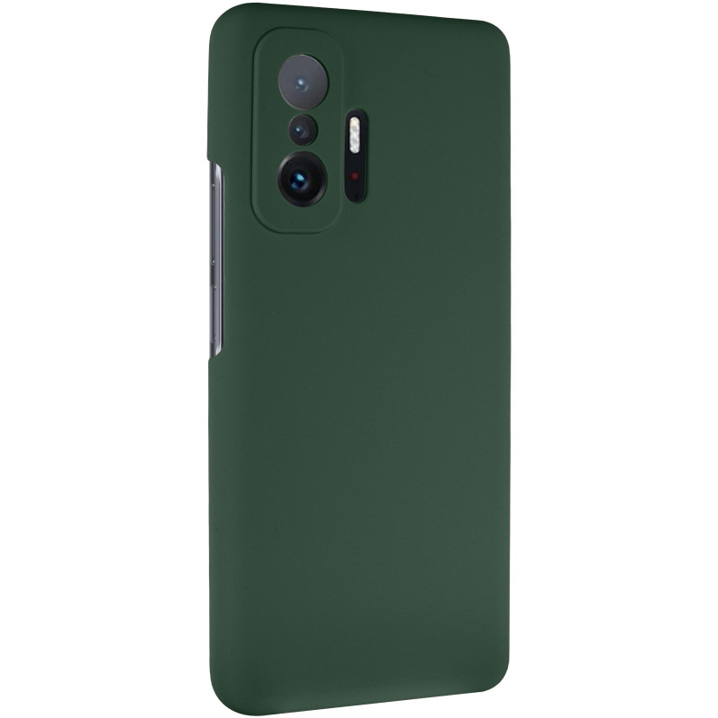 Чохол Silicone Cover Lakshmi Full Camera (AAA) на Xiaomi 11T / 11T Pro (Зелений / Cyprus Green)