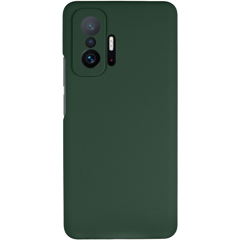 Фото Чохол Silicone Cover Lakshmi Full Camera (AAA) на Xiaomi 11T / 11T Pro (Зелений / Cyprus Green) на vchehle.ua