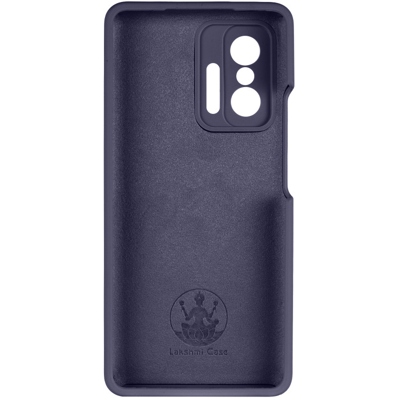 Фото Чохол Silicone Cover Lakshmi Full Camera (AAA) на Xiaomi 11T / 11T Pro (Темно-синій / Midnight blue) в маназині vchehle.ua