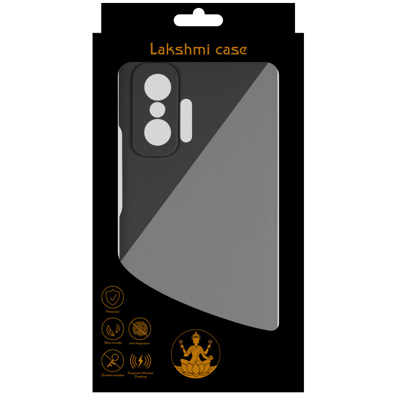 Фото Чохол Silicone Cover Lakshmi Full Camera (AAA) на Xiaomi 11T / 11T Pro (Чорний / Black) на vchehle.ua