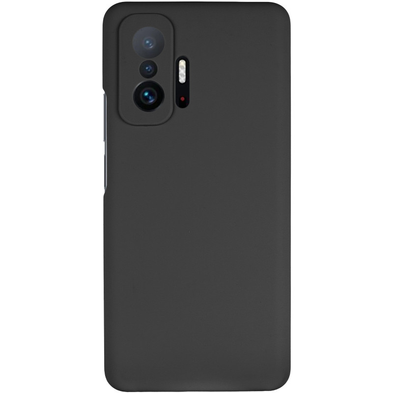 Фото Чохол Silicone Cover Lakshmi Full Camera (AAA) на Xiaomi 11T / 11T Pro (Чорний / Black) в маназині vchehle.ua
