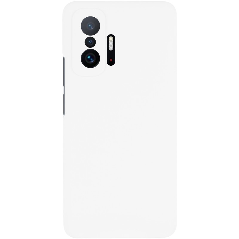 Фото Чохол Silicone Cover Lakshmi Full Camera (AAA) на Xiaomi 11T / 11T Pro (Білий / White) на vchehle.ua