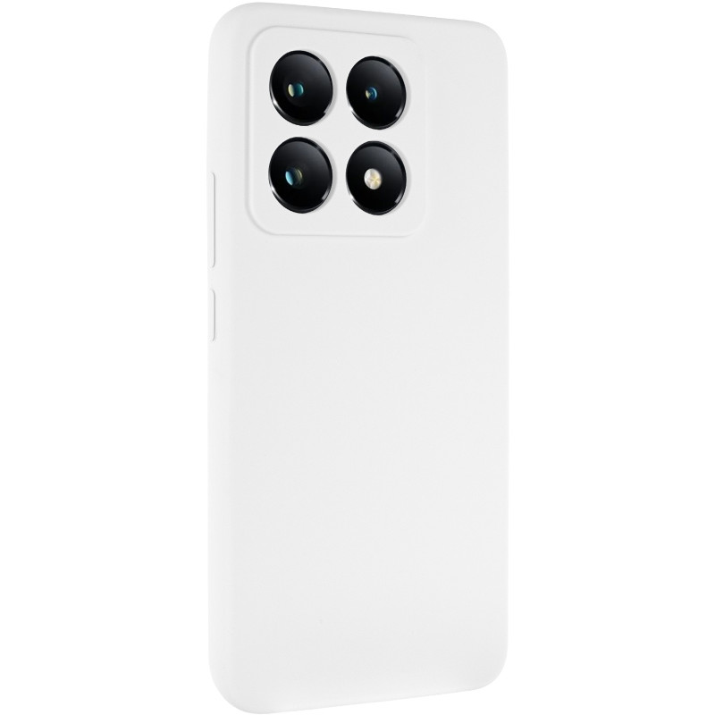 Чохол Silicone Cover Lakshmi Full Camera (AAA) на Xiaomi 14T (Білий / White)