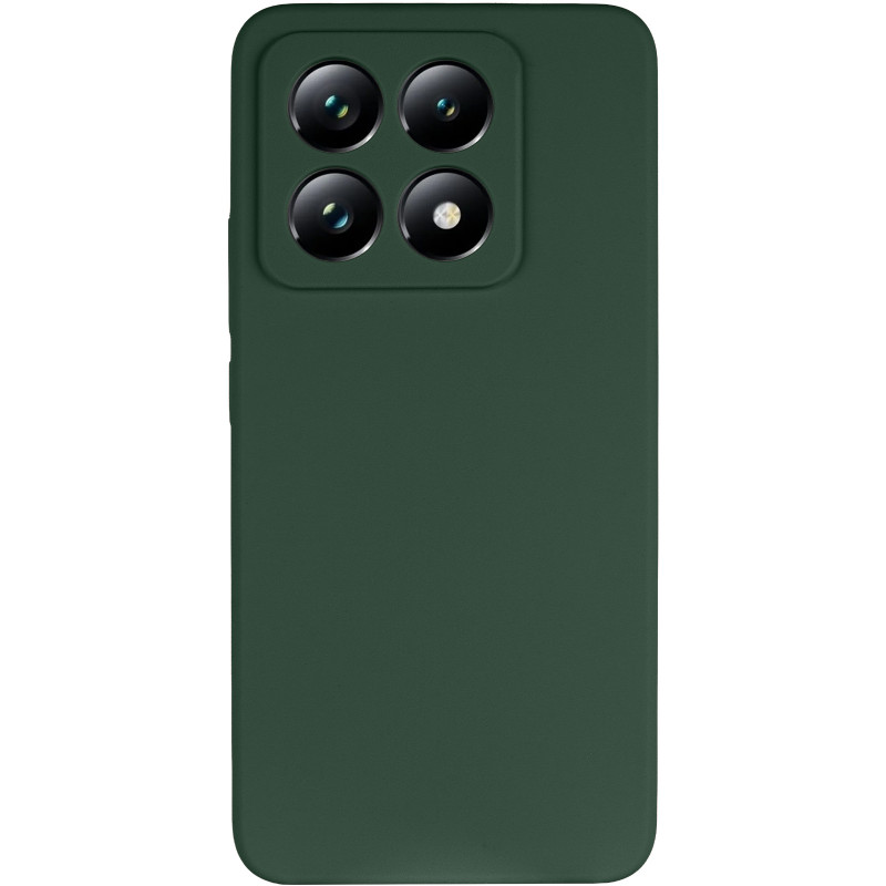 Фото Чехол Silicone Cover Lakshmi Full Camera (AAA) для Xiaomi 14T (Зеленый / Cyprus Green) на vchehle.ua