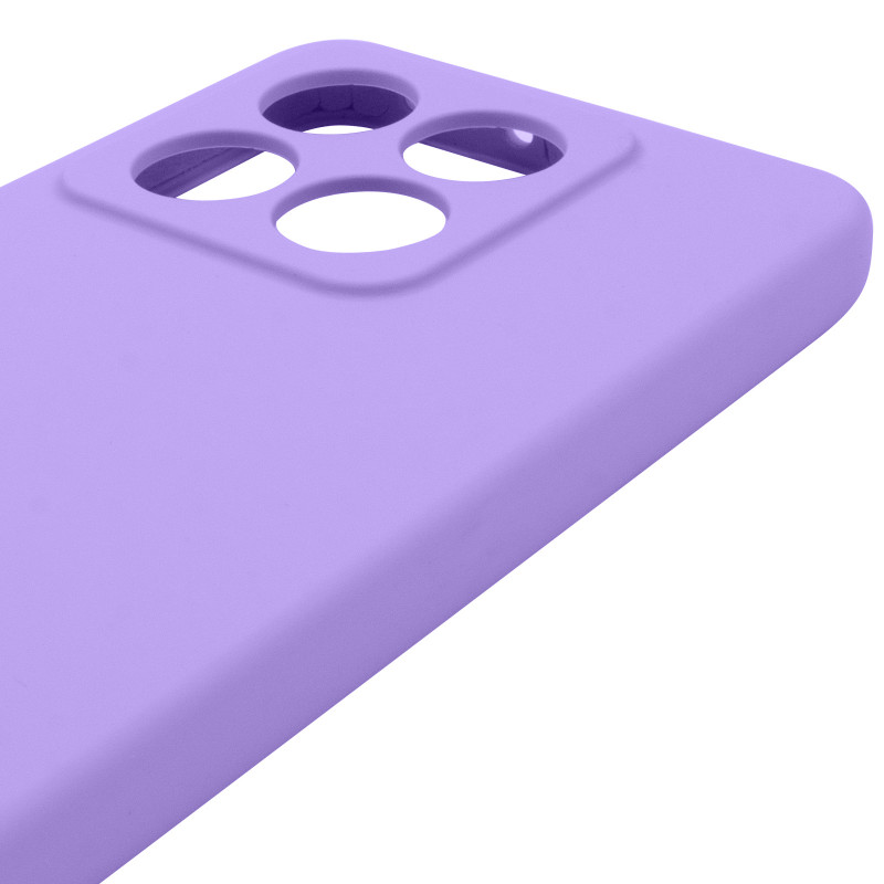 Чехол Silicone Cover Lakshmi Full Camera (AAA) для Xiaomi 14T (Сиреневый / Dasheen) в магазине vchehle.ua