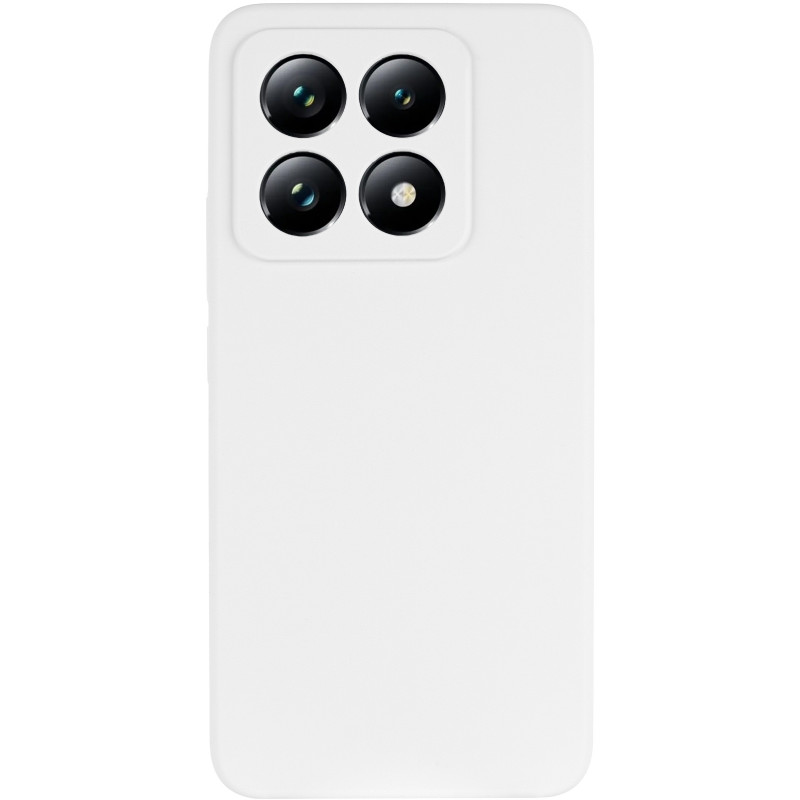 Фото Чохол Silicone Cover Lakshmi Full Camera (AAA) на Xiaomi 14T Pro (Білий / White) на vchehle.ua