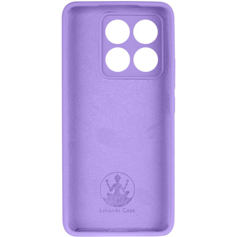 Фото Чохол Silicone Cover Lakshmi Full Camera (AAA) на Xiaomi 14T Pro (Бузковий / Dasheen) в маназині vchehle.ua