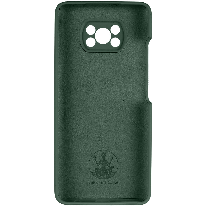 Фото Чехол Silicone Cover Lakshmi Full Camera (AAA) для Xiaomi Poco X3 NFC / Poco X3 Pro (Зеленый / Cyprus Green) в магазине vchehle.ua