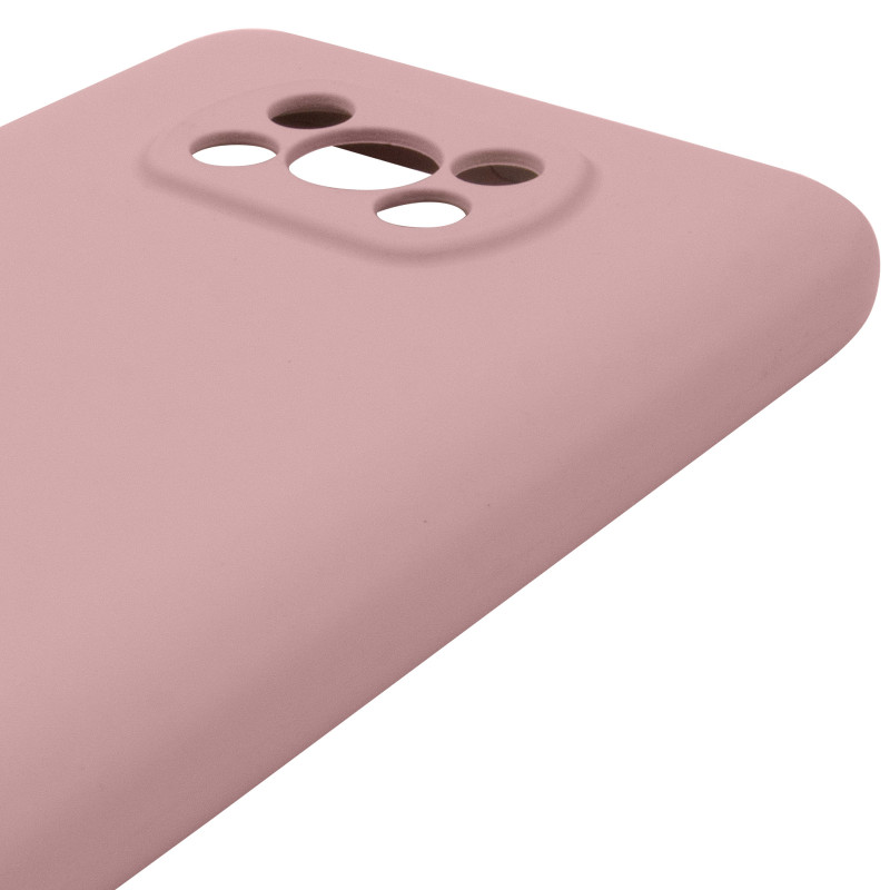 Чехол Silicone Cover Lakshmi Full Camera (AAA) для Xiaomi Poco X3 NFC / Poco X3 Pro (Розовый / Pink Sand) в магазине vchehle.ua