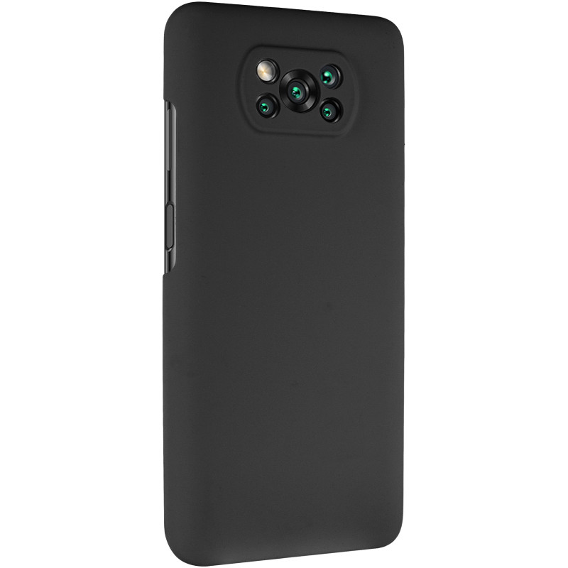 Чехол Silicone Cover Lakshmi Full Camera (AAA) для Xiaomi Poco X3 NFC / Poco X3 Pro (Черный / Black)