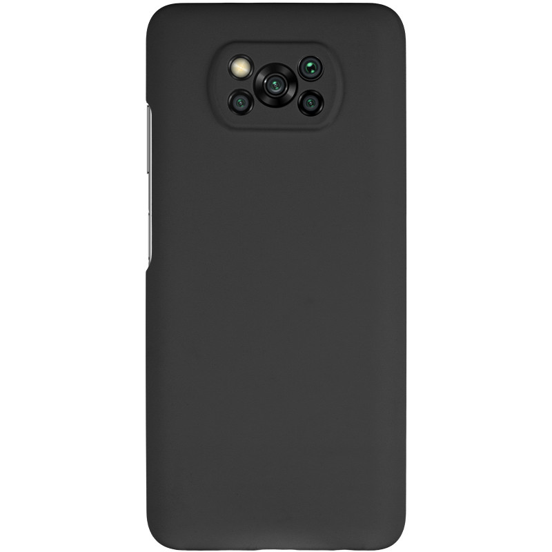 Фото Чехол Silicone Cover Lakshmi Full Camera (AAA) для Xiaomi Poco X3 NFC / Poco X3 Pro (Черный / Black) на vchehle.ua
