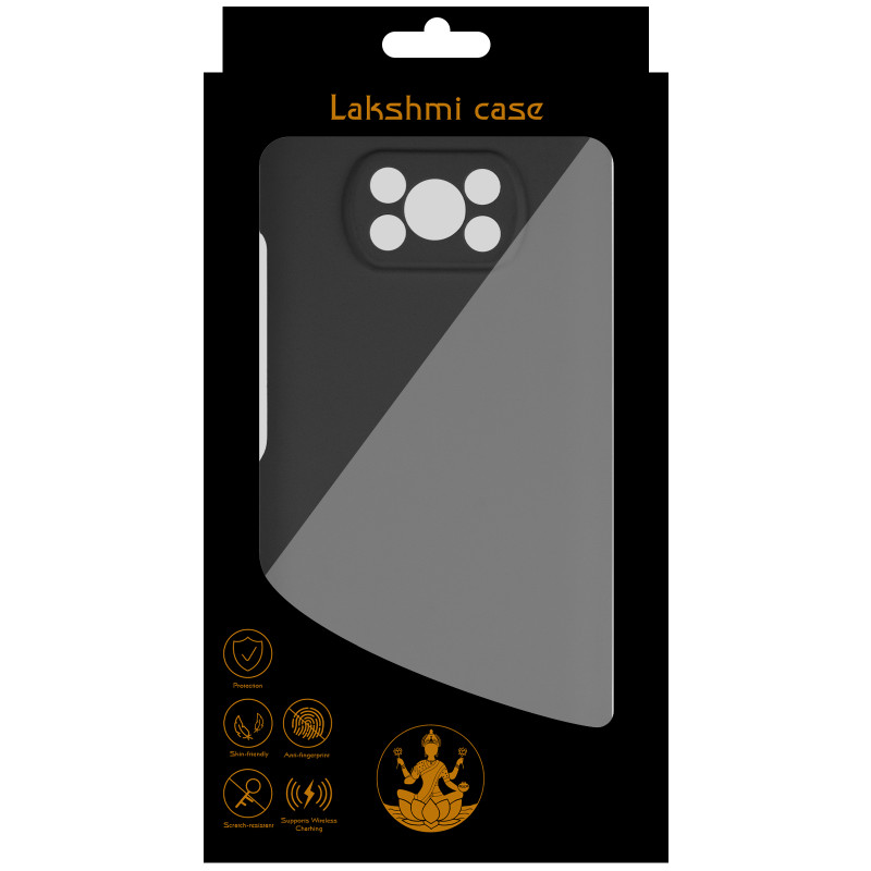 Фото Чехол Silicone Cover Lakshmi Full Camera (AAA) для Xiaomi Poco X3 NFC / Poco X3 Pro (Черный / Black) в магазине vchehle.ua