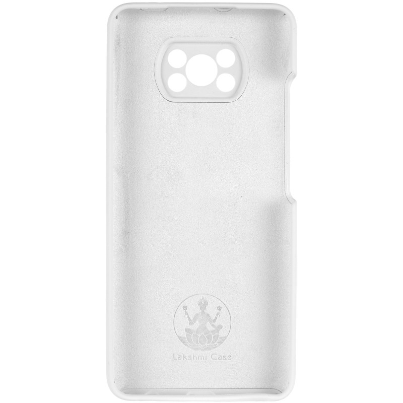Фото Чехол Silicone Cover Lakshmi Full Camera (AAA) для Xiaomi Poco X3 NFC / Poco X3 Pro (Белый / White) в магазине vchehle.ua