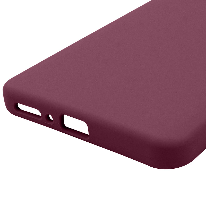 Купити Чохол Silicone Cover Lakshmi Full Camera (AAA) на Xiaomi Poco M7 Pro 5G (Бордовий / Plum) на vchehle.ua