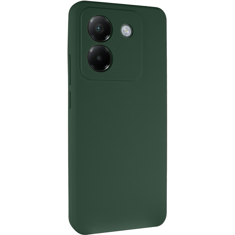 Чохол Silicone Cover Lakshmi Full Camera (AAA) на Xiaomi Poco M7 Pro 5G (Зелений / Cyprus Green)