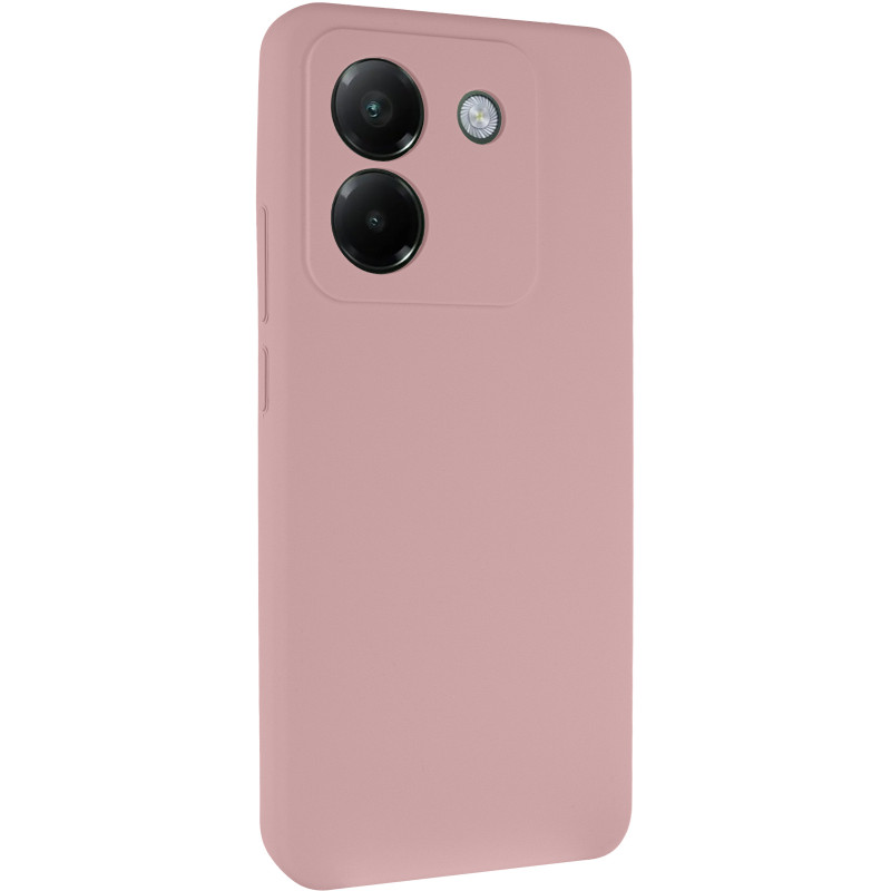 Чохол Silicone Cover Lakshmi Full Camera (AAA) на Xiaomi Poco M7 Pro 5G (Рожевий / Pink Sand)