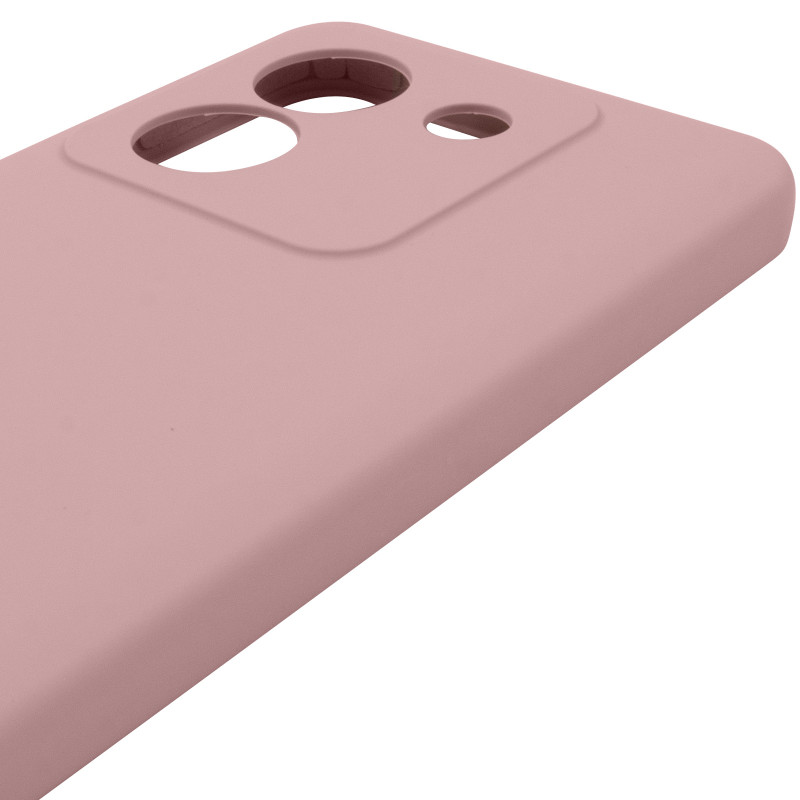 Чохол Silicone Cover Lakshmi Full Camera (AAA) на Xiaomi Poco M7 Pro 5G (Рожевий / Pink Sand) в магазині vchehle.ua
