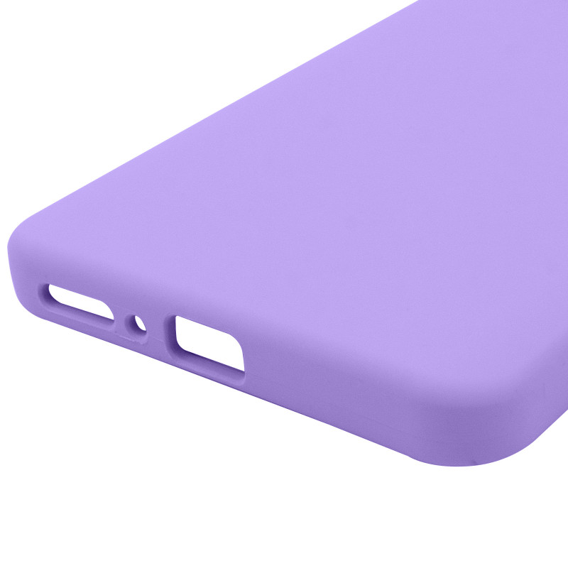 Купити Чохол Silicone Cover Lakshmi Full Camera (AAA) на Xiaomi Poco M7 Pro 5G (Бузковий / Dasheen) на vchehle.ua