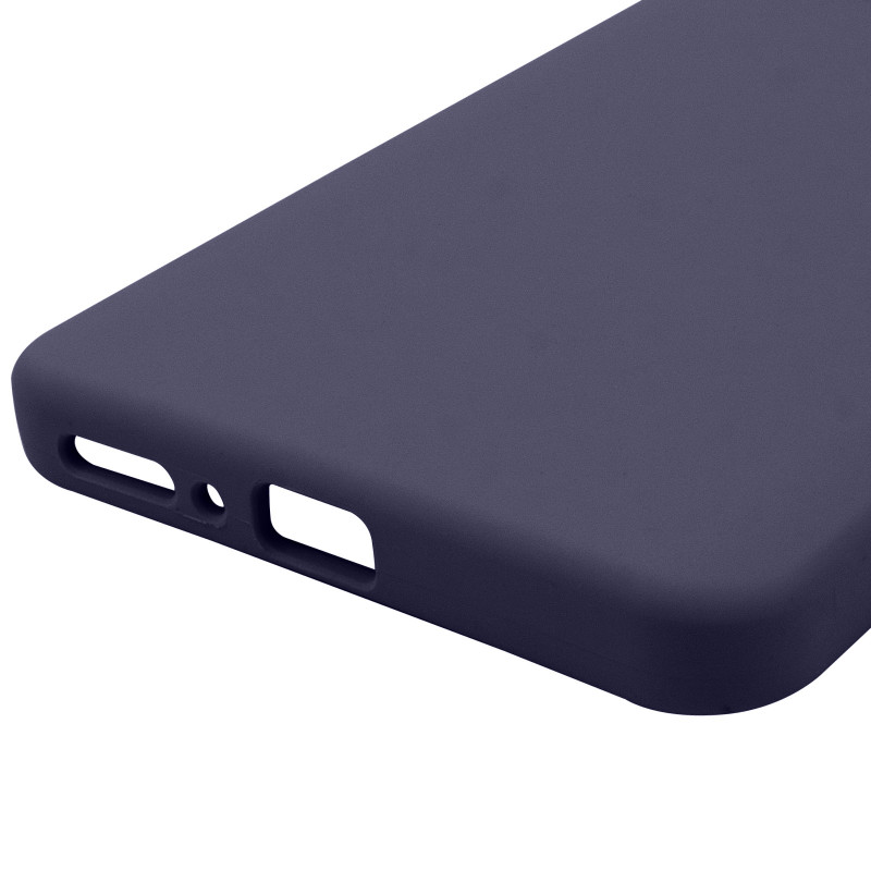 Купити Чохол Silicone Cover Lakshmi Full Camera (AAA) на Xiaomi Poco M7 Pro 5G (Темно-синій / Midnight blue) на vchehle.ua