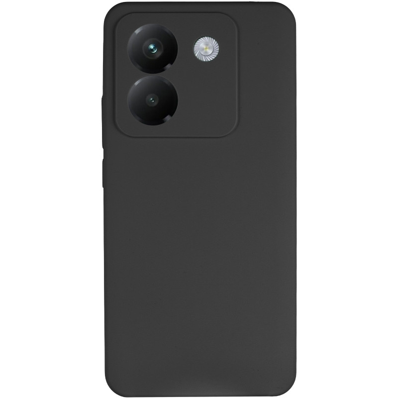 Фото Чохол Silicone Cover Lakshmi Full Camera (AAA) на Xiaomi Poco M7 Pro 5G (Чорний / Black) на vchehle.ua