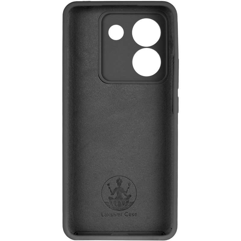 Фото Чохол Silicone Cover Lakshmi Full Camera (AAA) на Xiaomi Poco M7 Pro 5G (Чорний / Black) в маназині vchehle.ua