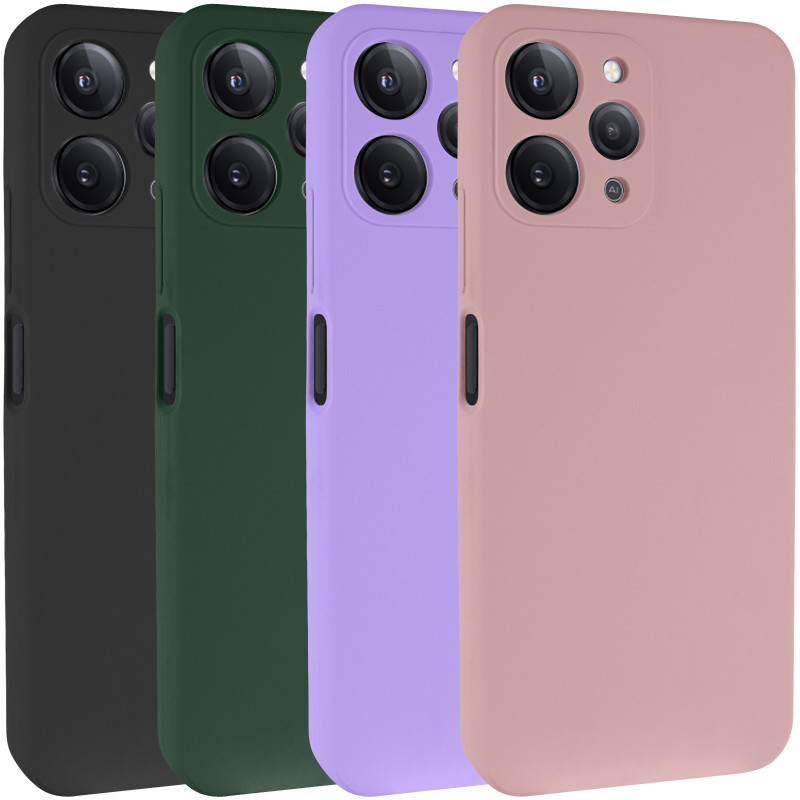 Чохол Silicone Cover Lakshmi Full Camera (AAA) на Xiaomi Redmi 12