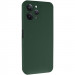 Чохол Silicone Cover Lakshmi Full Camera (AAA) на Xiaomi Redmi 12 (Зелений / Cyprus Green)