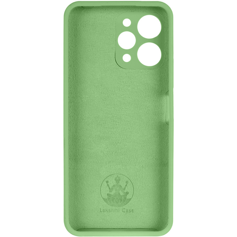 Фото Чохол Silicone Cover Lakshmi Full Camera (AAA) на Xiaomi Redmi 12 (М'ятний / Mint) в маназині vchehle.ua