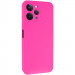 Чохол Silicone Cover Lakshmi Full Camera (AAA) на Xiaomi Redmi 12 (Рожевий / Barbie pink)
