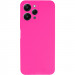 Фото Чохол Silicone Cover Lakshmi Full Camera (AAA) на Xiaomi Redmi 12 (Рожевий / Barbie pink) на vchehle.ua