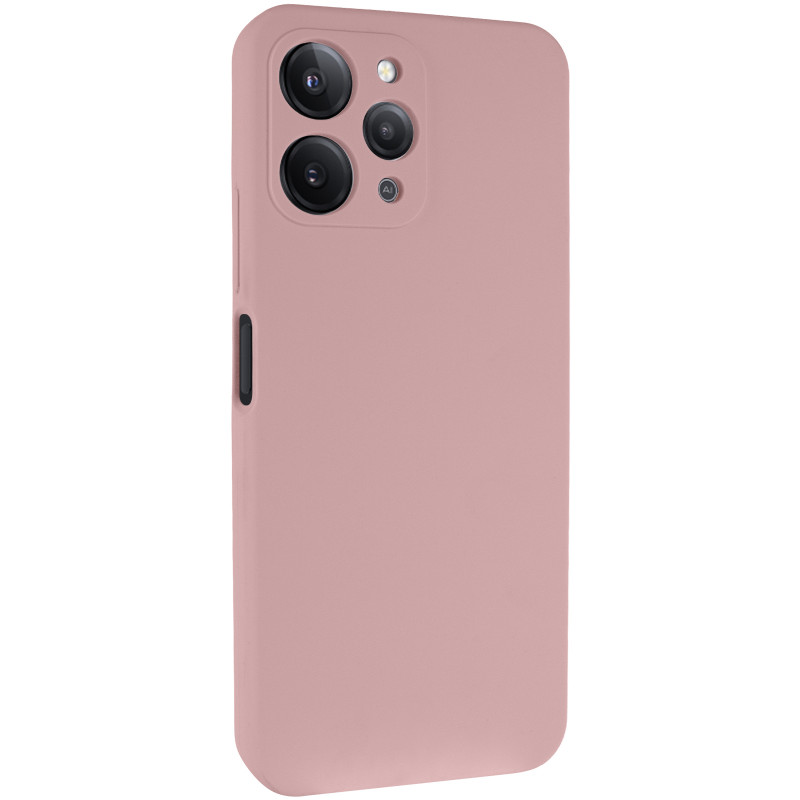 Чохол Silicone Cover Lakshmi Full Camera (AAA) на Xiaomi Redmi 12 (Рожевий / Pink Sand)