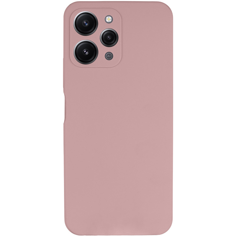 Фото Чохол Silicone Cover Lakshmi Full Camera (AAA) на Xiaomi Redmi 12 (Рожевий / Pink Sand) на vchehle.ua