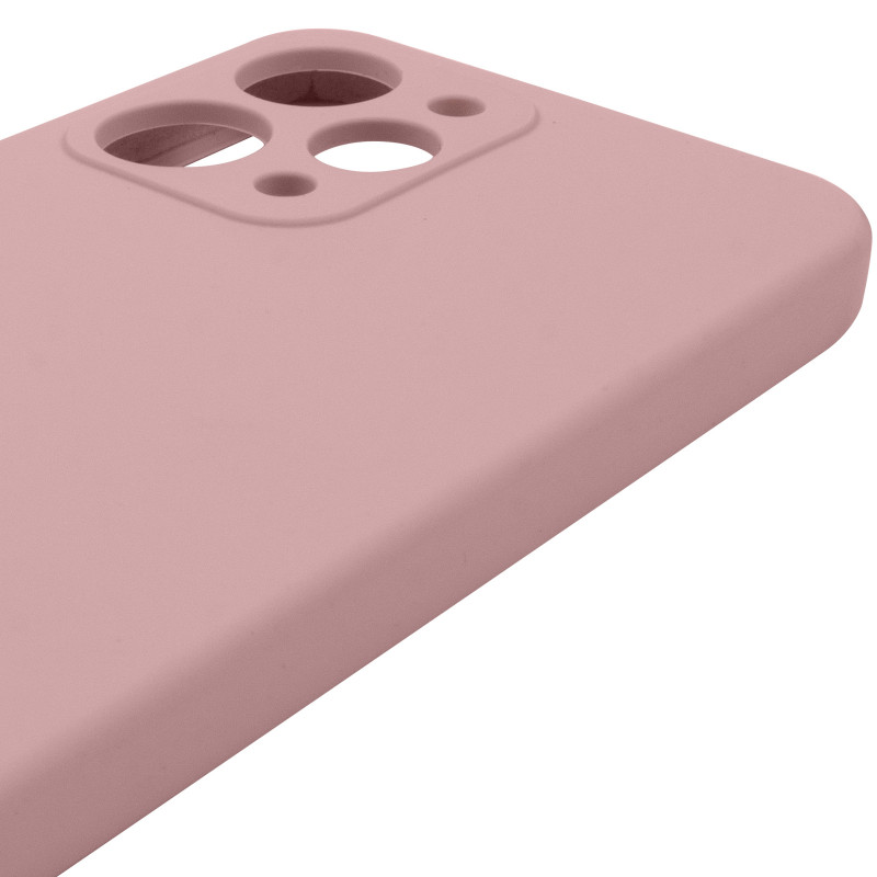Чохол Silicone Cover Lakshmi Full Camera (AAA) на Xiaomi Redmi 12 (Рожевий / Pink Sand) в магазині vchehle.ua