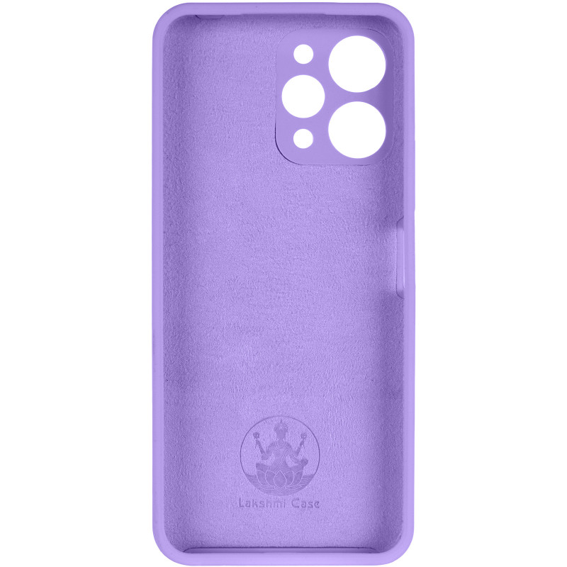 Фото Чохол Silicone Cover Lakshmi Full Camera (AAA) на Xiaomi Redmi 12 (Бузковий / Dasheen) в маназині vchehle.ua