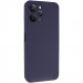 Чохол Silicone Cover Lakshmi Full Camera (AAA) на Xiaomi Redmi 12 (Темно-синій / Midnight blue)